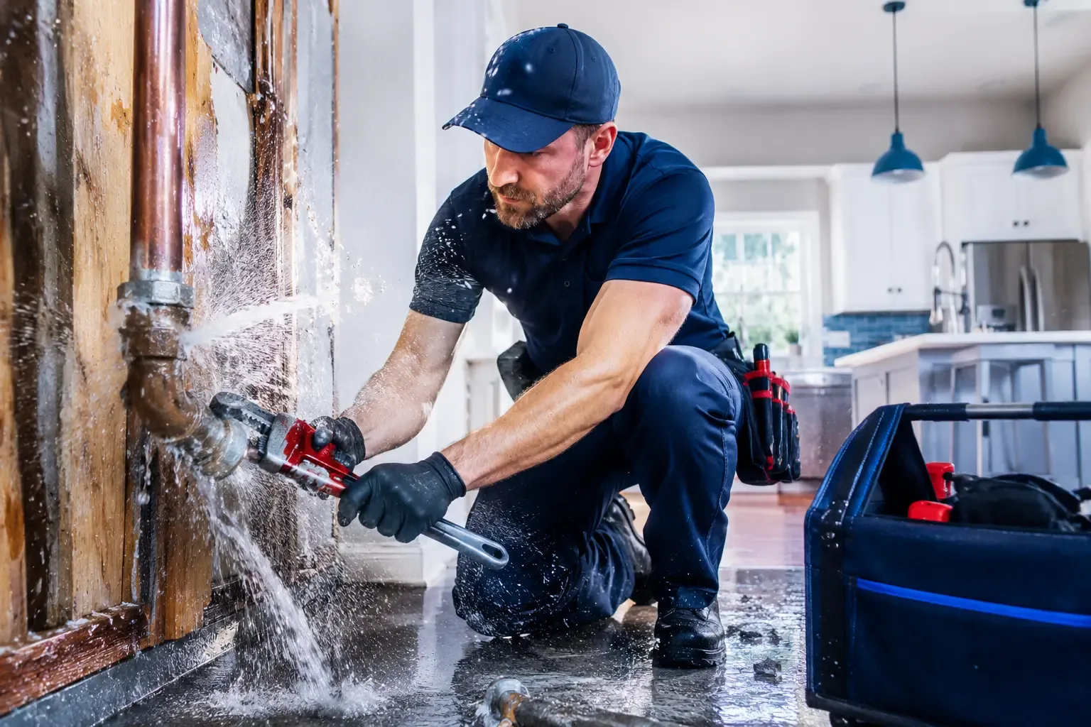 Emergency pipe repair in Alabama